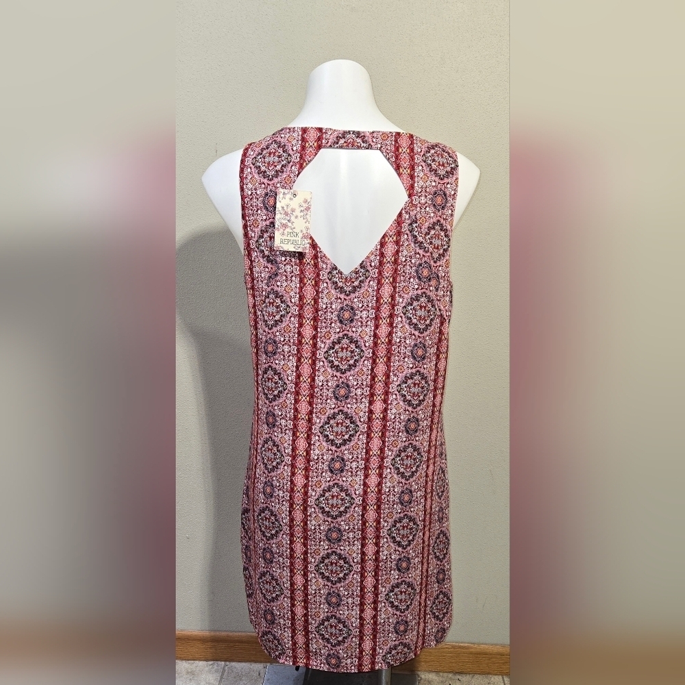 NWT Pink Republic Womens Mini  Dress, Multicolor Women's XL - Picture 4 of 7
